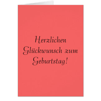 Herzlichen Glückwunschのzum Geburtstag!