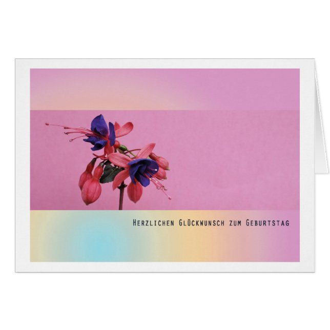 Herzlichen Glückwunsch zum Geburtstag (正面横)