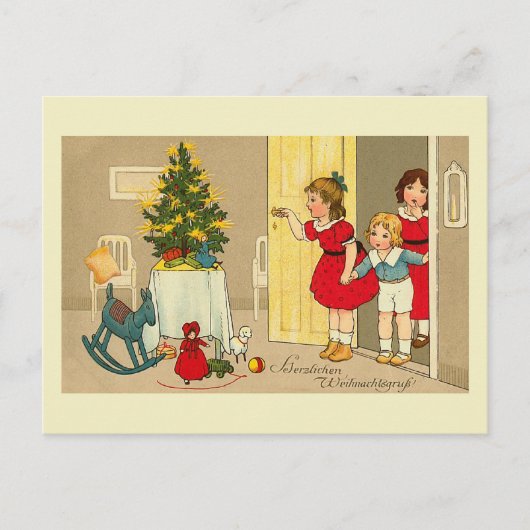 「Herzlichen Weihnachtsgruss」ポストカード ポストカード (正面)