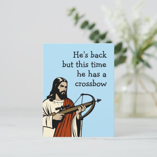 He's Back ポストカード (スタンド正面)