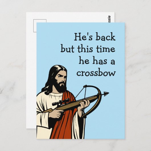 He's Back ポストカード (正面/裏面)