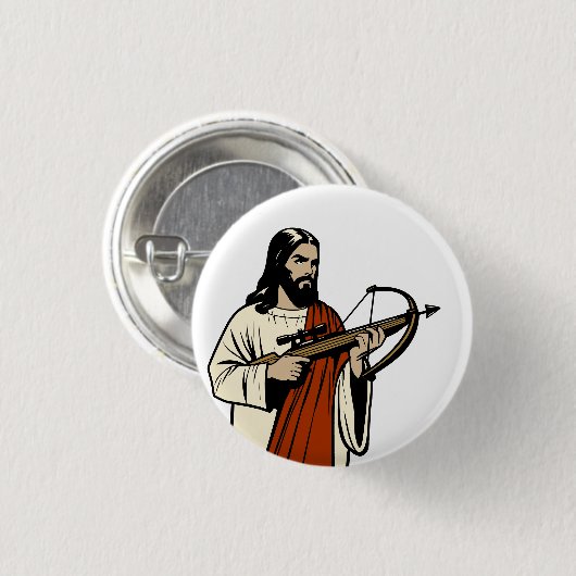 He's Back 缶バッジ (正面&裏面)