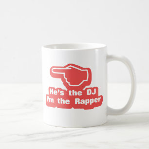 Hes DJ Im話し手 コーヒーマグカップ