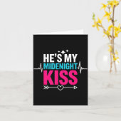 He's My Midnight Kiss Happy New Year Matching Coup カード (黄色い花)