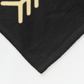 He's My Midnight Kiss Happy New Year Matching Coup フリースブランケット (角)