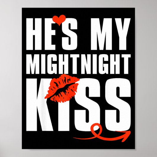 He's My Midnight Kiss Happy New Year Matching Funn ポスター (正面)