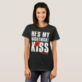 He's My Midnight Kiss Happy New Year Matching Funn Tシャツ (正面フル)