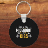 He's My Midnight Kiss Happy New Year Nye Matching  キーホルダー (正面)