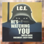 He's Watching You 2026 ウィンドウサイン (シート2)