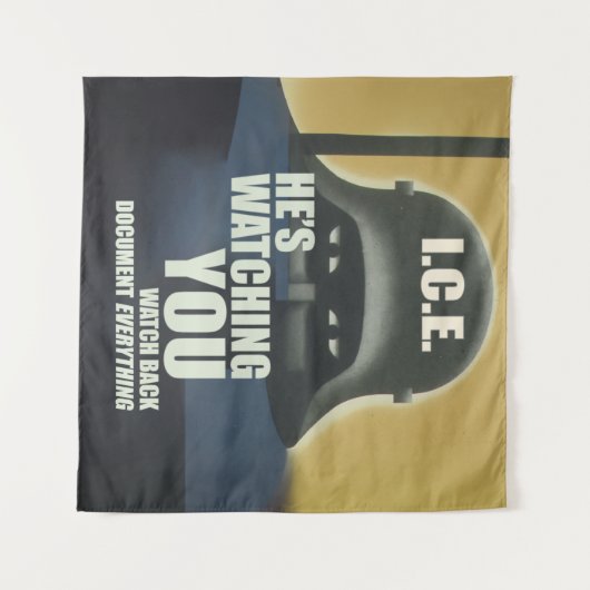 He's Watching You 2026 タペストリー (正面(横))