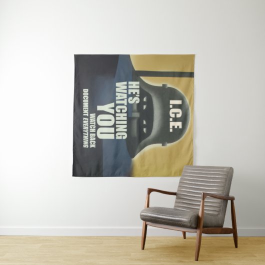 He's Watching You 2026 タペストリー (インサイチュ(横))