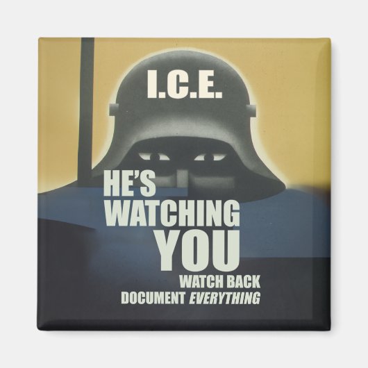 He's Watching You 2026 マグネット (正面)