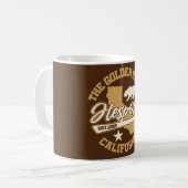 Hesperia，カリフォルニア コーヒーマグカップ (正面左)