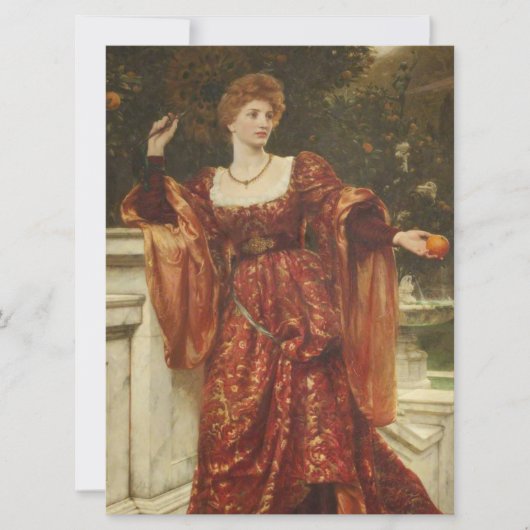 Hesperia (byフランクDicksee) カード (正面)