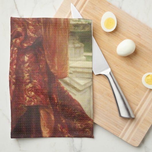 Hesperia (byフランクDicksee) キッチンタオル (四つ折り)