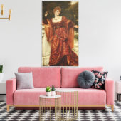 Hesperia (byフランクDicksee) キャンバスプリント (インサイチュ (リビング))