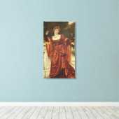 Hesperia (byフランクDicksee) キャンバスプリント (インサイチュ (ウッドフロア))