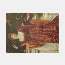 Hesperia (byフランクDicksee) ドアマット