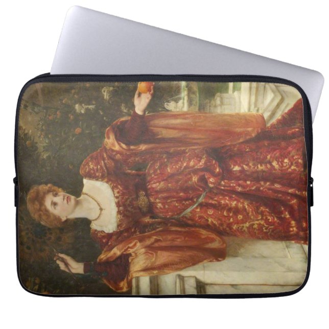 Hesperia (byフランクDicksee) ラップトップスリーブ (正面)