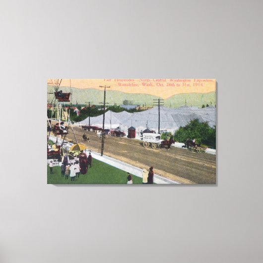 Hesperides FairNorth Central WA Exposition キャンバスプリント (正面)