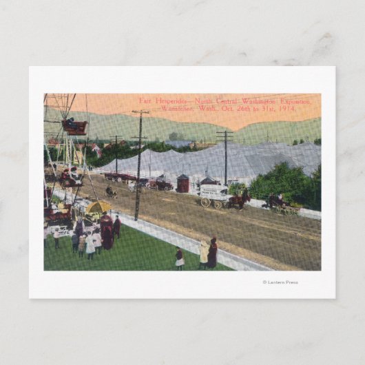Hesperides FairNorth Central WA Exposition ポストカード (正面)