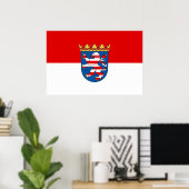 Hesse (州)，ドイツ ポスター (ホームオフィス)