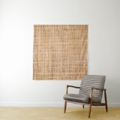 Hessian sackcloth burlap woven texture background, タペストリー (インサイチュ(横))