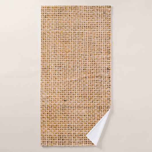 Hessian sackcloth burlap woven texture background, バスタオル (バスタオル)