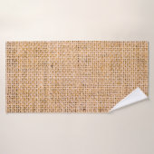 Hessian sackcloth burlap woven texture background, バスタオル (バスタオル)