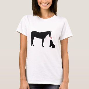Hest Og Hundの服装 Tシャツ