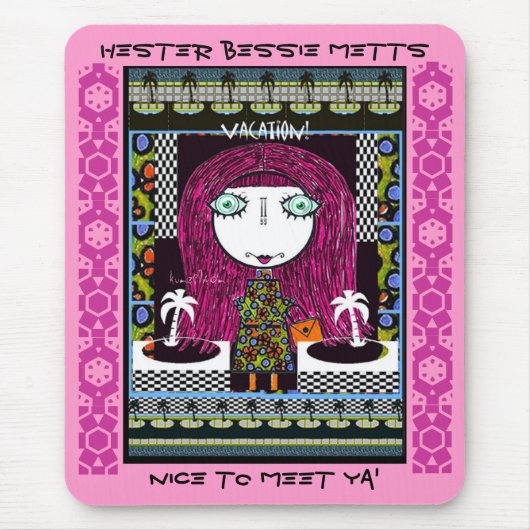 HESTER BESSIE METTSのマウスパッド マウスパッド (正面)