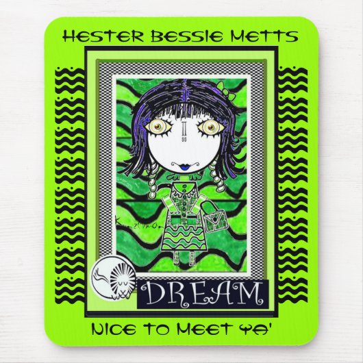 HESTER BESSIE METTS マウスパッド (正面)