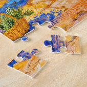 Hestia Lighting a Sacred Fire on Terrace with Oliv ジグソーパズル (側面)