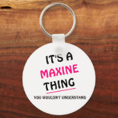 HetはMaxine u niet zou begrijpenを行っている キーホルダー (正面)