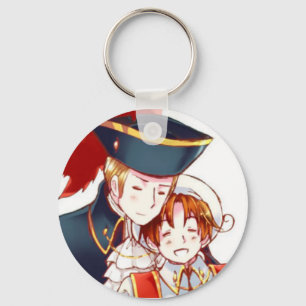 Hetaliaの神聖ローマ帝国及び北のイタリアKeychain キーホルダー