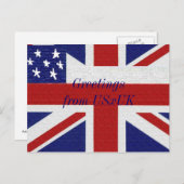 Hetalia: Greetings from USxUK ポストカード (正面/裏面)