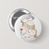 Hetalia Mochi Pin 缶バッジ (正面&裏面)