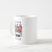 Hetzerの紋章付き外衣 コーヒーマグカップ (正面左)