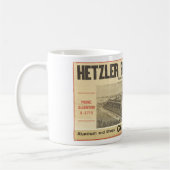 Hetzlerの鋳物場 コーヒーマグカップ (左)