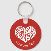 Heuting Love Keychain キーホルダー (正面)