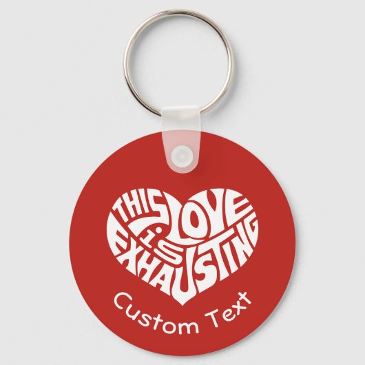 Heuting Love Keychain キーホルダー (正面)