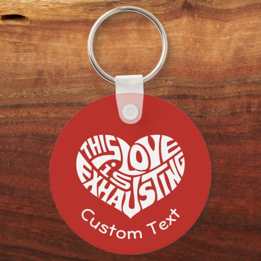 Heuting Love Keychain キーホルダー (正面)