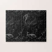 Heveliusによる魚座の星座の地図1690 ジグソーパズル (横)