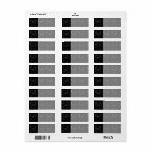 Heveliusによる魚座の星座の地図1690 ラベル (フルシート)