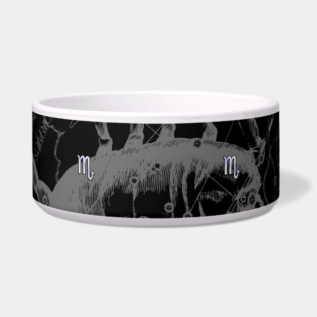 Heveliusのクロムのような蠍座〔占星術の〕十二宮図記号 ボウル (正面)