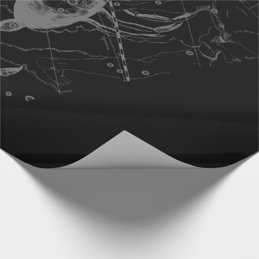 Heveliusのクロムのような蠍座〔占星術の〕十二宮図記号 ラッピングペーパー (角)