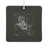 Heveliusのクロム山羊座〔占星術の〕十二宮図記号 カーエアーフレッシュナー (正面)