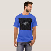 HeveliusのChromeライブラ〔占星術の〕十二宮図シンボル Tシャツ (正面フル)