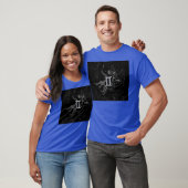 HeveliusのGemini〔占星術の〕十二宮図シンボルのようなクロム Tシャツ (ユニセックス)