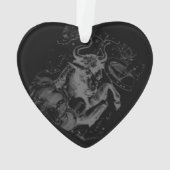 HeveliusのTaurusのようなクロム オーナメント (裏面)